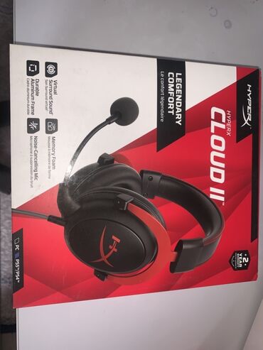 наушник хайпер х: Игровая гарнитура HyperX Cloud II - Легендарный комфорт: амбушюры с