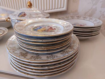 Çay dəstləri və servizlər: Çay dəsti, 6 nəfərlik, Çexiya — 9