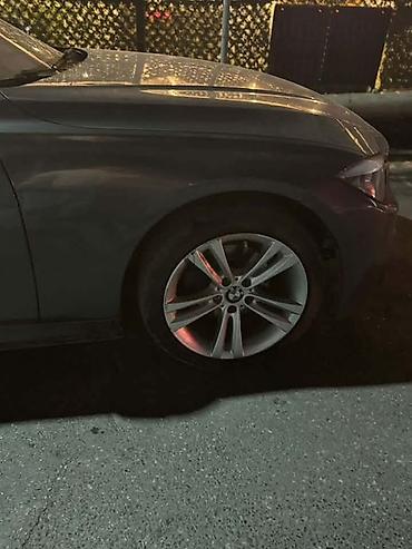 bmw tekeri: Barter olunur 17-lik disklə BMW yüngül lehimli disklər və təkər — 1