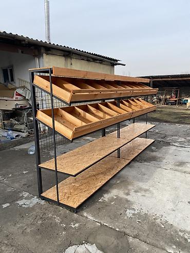 Витрины: Витрина Для продуктов, Лофт, 180 см * 200 см * 60 см, Новый — 2