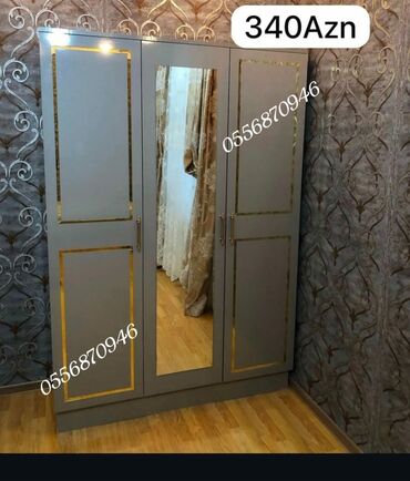 Dolablar: Yeni, Açılan, 3 qapılı Düz dolab, Şifonyer, Azərbaycan — 7