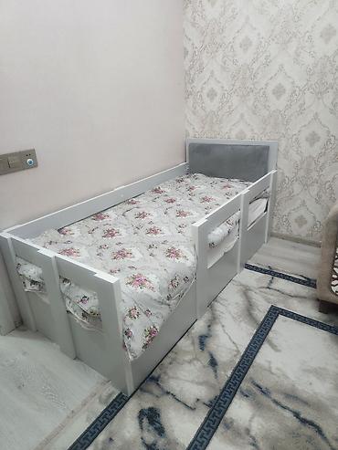 Uşaq üçün təhlükəsizlik məhəccərli tək nəfərlik çarpayı - Rəng: ağ - lalafo.az -da Uşaq üçün təhlükəsizlik məhəccərli tək nəfərlik çarpayı - Rəng: ağ -