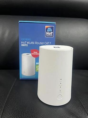 Modemi, ruteri i mrežni uređaji: Alcatel HoT WLAN Router CAT 7 (model HH72) - 4G LTE CAT 7 ruter za — 10