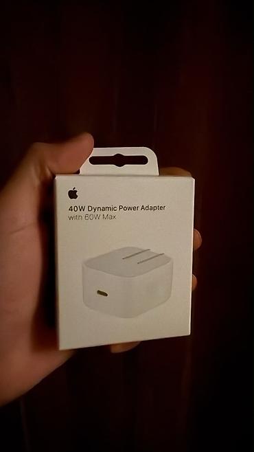 Apple 40W Dynamic Power Adapter (60W Max) Orginaldır Real alıcılar