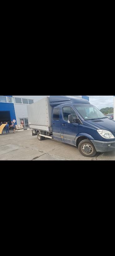 фури: Грузовой фургон-тент на базе Mercedes-Benz Sprinter (двухрядная — 6