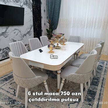 Bitkilər: Stol stul dəstlərimiz hər ölçüde her madelde Ucuz və keyfiyyətli Bizde