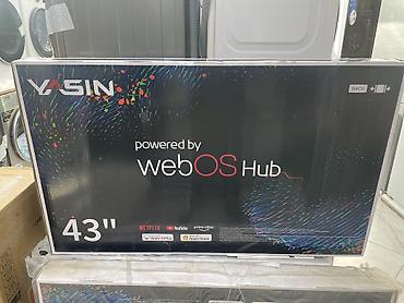 Телевизоры: Yasin 43 webOS Apps store Apple программы Мышь управление Голосовой at lalafo.kg — 1 Телевизоры: Yasin 43 webOS Apps store Apple программы Мышь управление Голосовой — 1