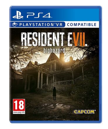 resident evil: Resident Evil 7: Biohazard, İşlənmiş Disk, PS4 (Sony Playstation 4)