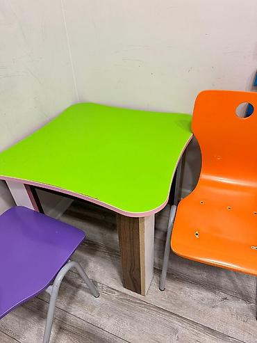 bagca stolu: İşlənmiş, Kvadrat masa — 5