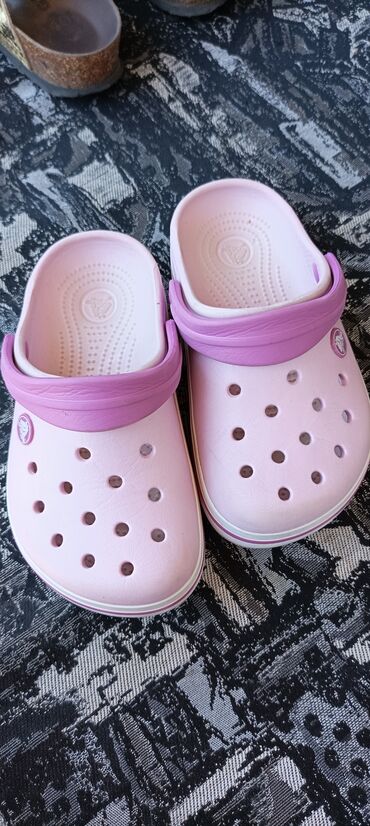 veličina obuće za bebe: Papuce orginal Crocss za devojcicu gaziste 22 cm vel 33-34