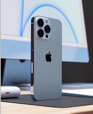 купить айфон 11 про макс 256 бу: IPhone 13 Pro, Колдонулган, 256 ГБ, Pacific Blue, Коргоочу айнек, Каптама, 78 %