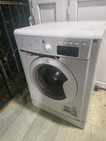 Paltaryuyan maşınlar: Paltaryuyan maşın Indesit, 7 kq, İşlənmiş, Avtomat, Qurutma var, Kredit yoxdur, Ünvandan götürmə