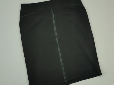czarne spódnice bawełniana: Skirt, XL (EU 42), condition - Good