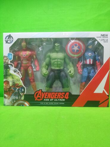детский домик для кукол: Набор фигурок Avengers 4: Age of Ultron Состав: - Железный человек -