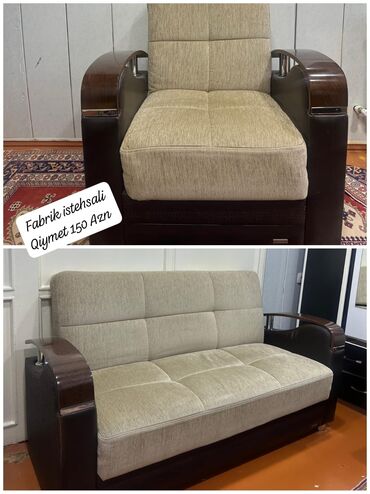 Ev üçün digər mebel: Divan, 2 kreslo