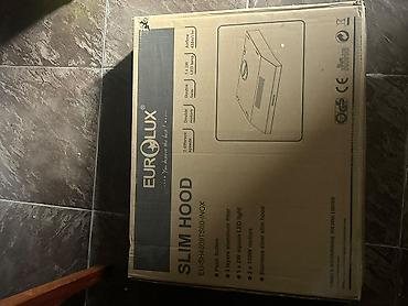 samovar satılır: Eurolux SLIM HOOD mətbəx aspiratoru. Qaz piltesi pakofka acılmayb — 3