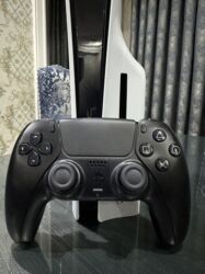 PS5 (Sony PlayStation 5): Playstation Slim 1 TB Diskli Versiya Playstation ideal vəziyyətdədir — 7