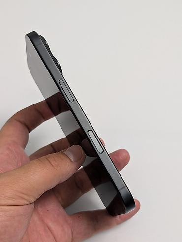 iphon x: IPhone 16, Б/у, 128 ГБ, Черный, Кабель, 100 % — 2