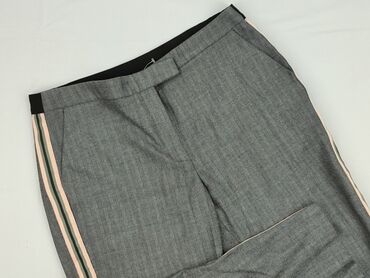 dopasowane spodnie dresowe: M&S Collection, Material trousers for women, size 3XL (EU 46)