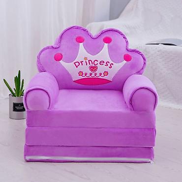 svecene haljine: Foteljica za decu PURPLE PRINCESS 4K B065-130 Foteljica za decu — 1