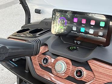 Оборудование для бизнеса: Elektrik golf karı – DACH, 6 yerlik (2+2+2) Xüsusiyyətlər: - Güclü — 9