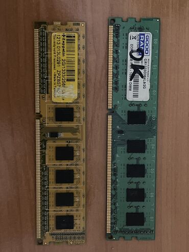 zeppelin 4g 1333: Оперативная память, Б/у, Goodram, 2 ГБ, DDR3, Для ПК