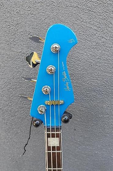 Gitare: HARLEY BENTON ENHANCED MP-4EB LAKE BLUE BASS GITARA B-STOCK | Slanje — 12