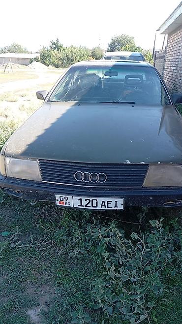 Унаа: Audi 100: 1984 г., 1.8 л, Кол менен иштөөчү, Бензин, Седан — 3