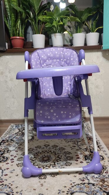 инверсионный стул: Стульчик для кормления Для девочки, Для мальчика, Б/у