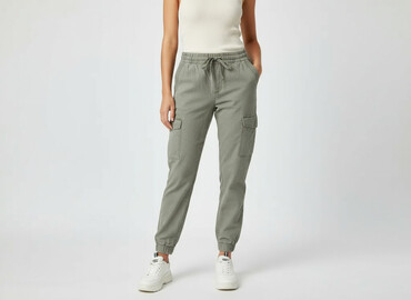 ccc buty new balance: H&M, Material trousers for women, size 2XS
