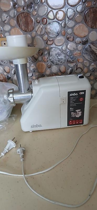 ət cəkən masin: Ət çəkən maşın Sinbo, 2000 Vt, Revers ilə, İşlənmiş — 1