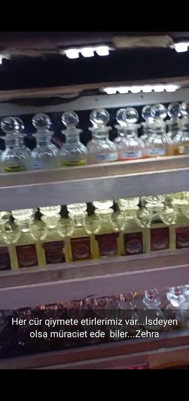 Her çur qiymete ətirlerimiz var. İsdeyen müraciet ede