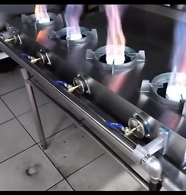 Техника и электроника: Газовая печь, Новый, Напольная, цвет - Серебристый, Полная оплата — 2