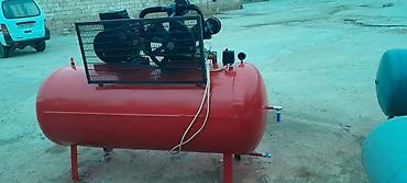 Alətlər: Kompressor.0,8 m3. 12 atmosfer.500 litrlik.Elektirik mühərriki 7.5 — 2