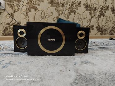 бу стралный: Акустическая система SVEN MS-1085 GOLD (2.1) Продаю колонки Sven