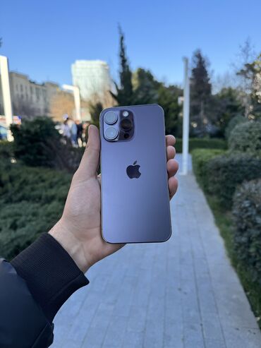 ayfon telfonu: IPhone 14 Pro Max, 256 GB, Deep Purple