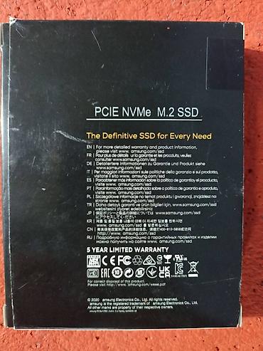 Жесткие диски, переносные винчестеры: Накопитель, Б/у, SSD, 4 ТБ, Для ПК — 5