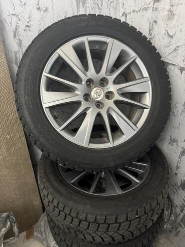 разноширокие шины: Дөңгөлөктөр монтажда 245 / 45 / R 19, Кыш, Комплект, Жеңил унаалар, Куйма, тешиктери - 5