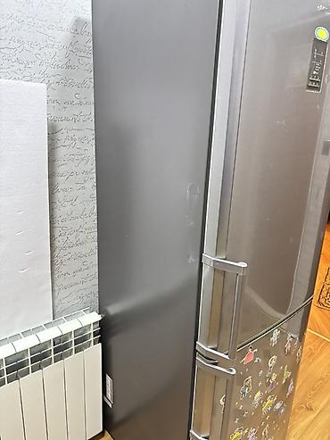 Elektronika: İşlənmiş 2 qapılı Samsung Soyuducu Satılır, rəng - Gümüşü — 4