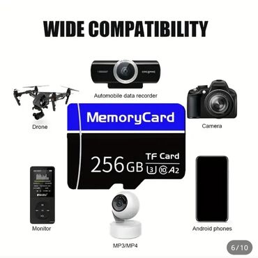 Yaddaş kartları: 😲128gb-15azn 😲256gb -20azn mağaza bağlandığı üçün ucuza verilir — 9
