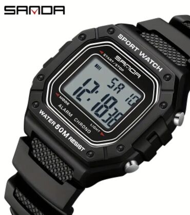 купить часы ми бенд 6: Электронные наручные часы SANDA 2156 (аналог Casio w218) Часы с