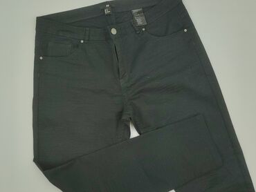 Material trousers for women, H&M, size 2XL (EU 44)