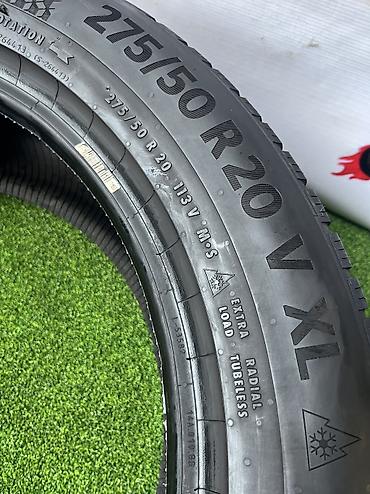 385 55: Шины 275 / 50 / R 20, Зима, Б/у, Пара, Внедорожные (АТ/МТ), Continental — 4
