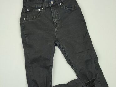 jeansowe spódnico spodnie: Jeans, M (EU 38), condition - Good