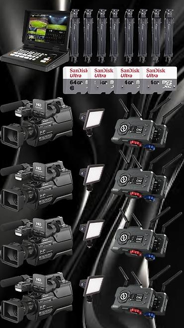 https:promo.bizon.az: Çoxkameralı video çəkiliş komplekti Peşəkar canlı yayım və — 1