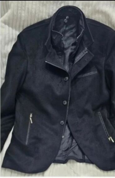 Jakne za prelazni period: Jakna za prelazni period, Vuna, M, Ekskluzivno, bоја - Crna — 8