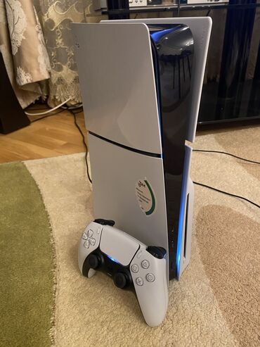 PS5 (Sony PlayStation 5): Playstation5 Slim 1TB Şəxsi istifadə üçün alınmışdır və az istifadə