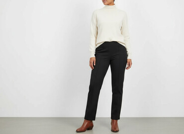 lidl szerokie spodnie: Material trousers for women, size XL