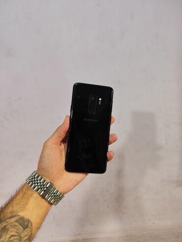 Samsung: Samsung Galaxy S9 Plus, 64 GB, rəng - Qara, Barmaq izi, Face ID