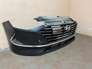 Бампер и комплектующие: Бампер Hyundai, Б/у, Оригинал — 1